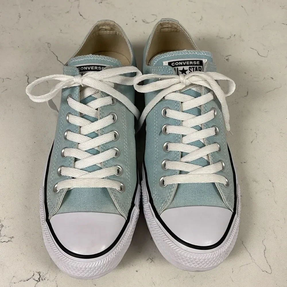 Converse All Star Unisex Low CTAS OX 160460F Men’s 9 Women’s 11 Ocean Bliss Blue